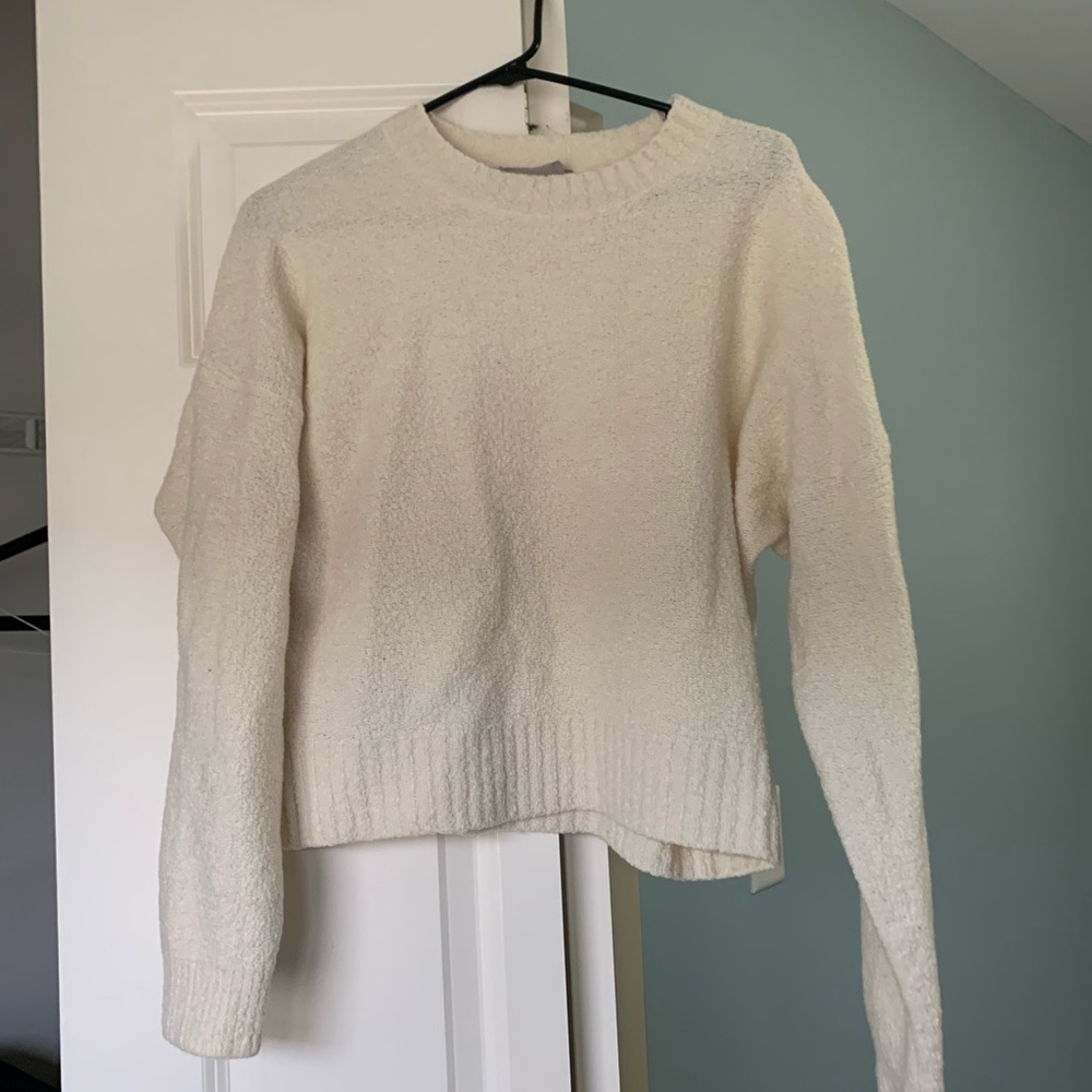 Everlane Cropped Wool Sweater